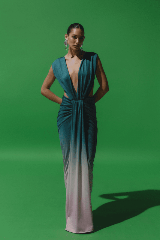 Nia Dress Mantis Green