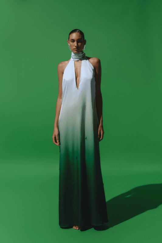 Magia Salvaje Dress Algae